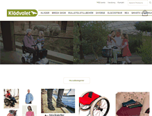 Tablet Screenshot of kladvalet.se
